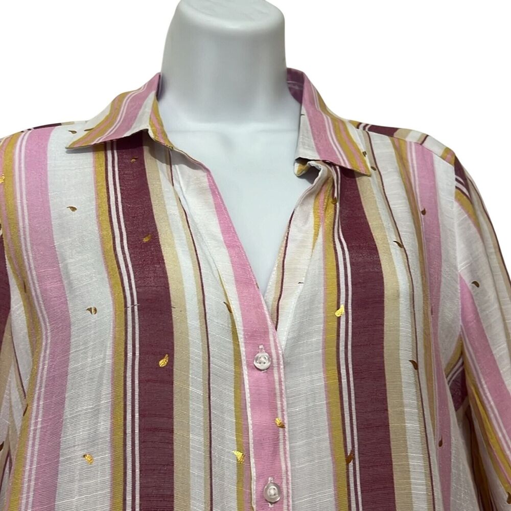 Alex & Parker Blouse NWT retail$59 Size: S